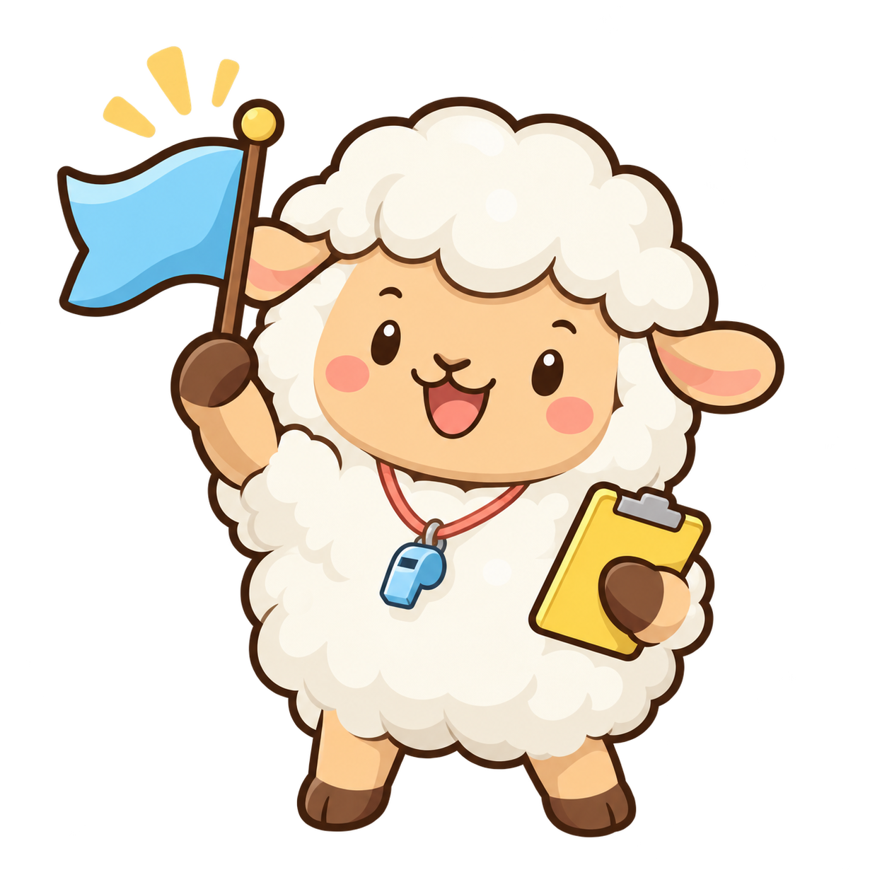 リーダー羊